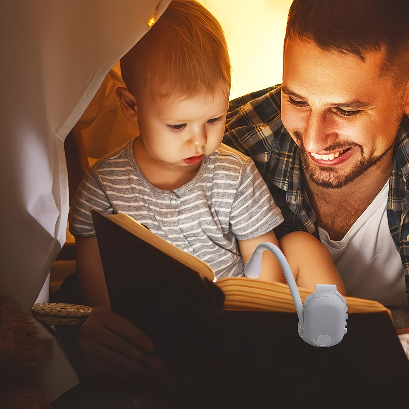 Reading Book Light - Adjustable Brightness in Three Colors