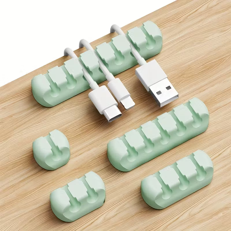 Cable Organizer - Strong Self Adhesive Silicone Cable Organizer