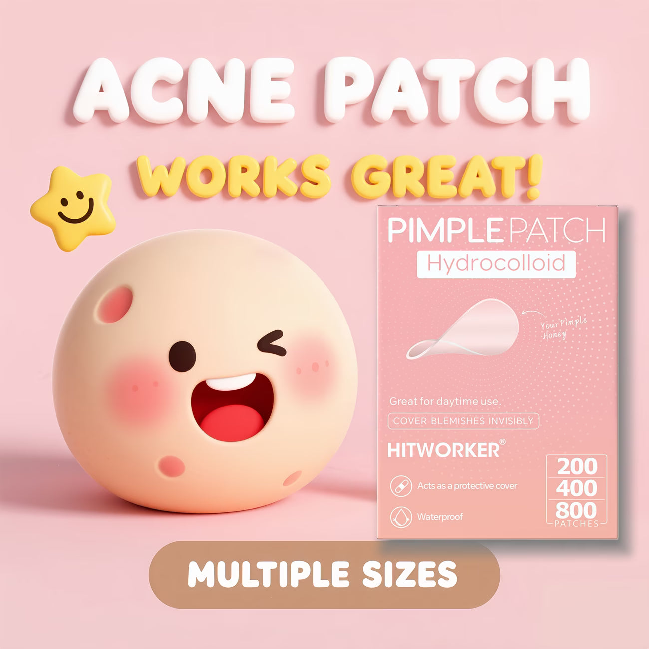 Hydrocolloid Pimple Patch Stickers