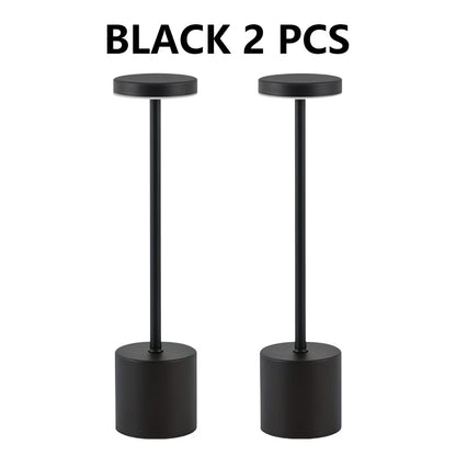 LED Touch Lamp - Cordless, Rechargable and 3 Color function