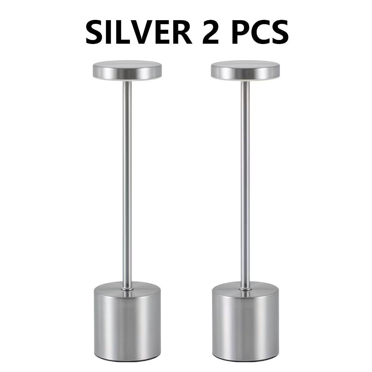 LED Touch Lamp - Cordless, Rechargable and 3 Color function
