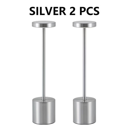 LED Touch Lamp - Cordless, Rechargable and 3 Color function