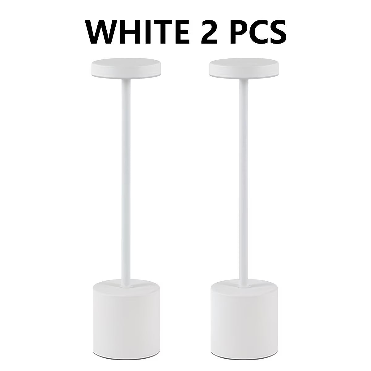 LED Touch Lamp - Cordless, Rechargable and 3 Color function