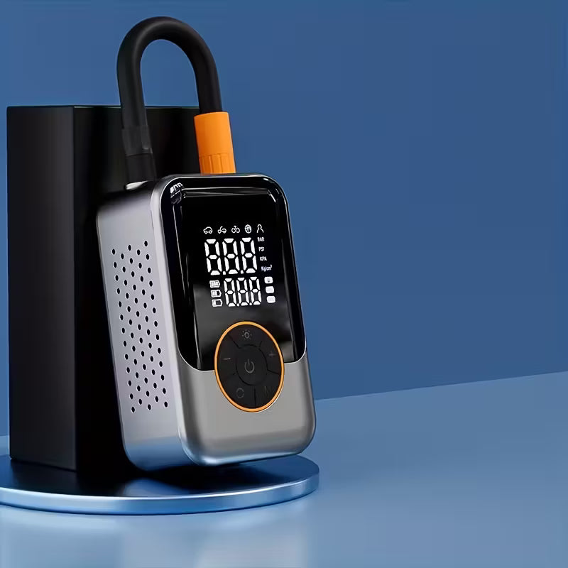 Wireless Air Compressor - Tyre Air Pump With Digital Display