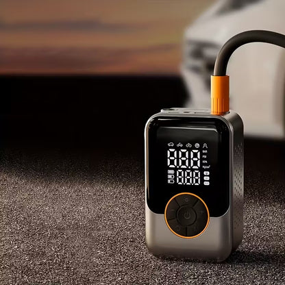 Wireless Air Compressor - Tyre Air Pump With Digital Display