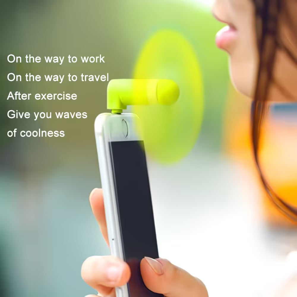 Type C Portable Cooling Fan - Mini USB Cooling Fan
