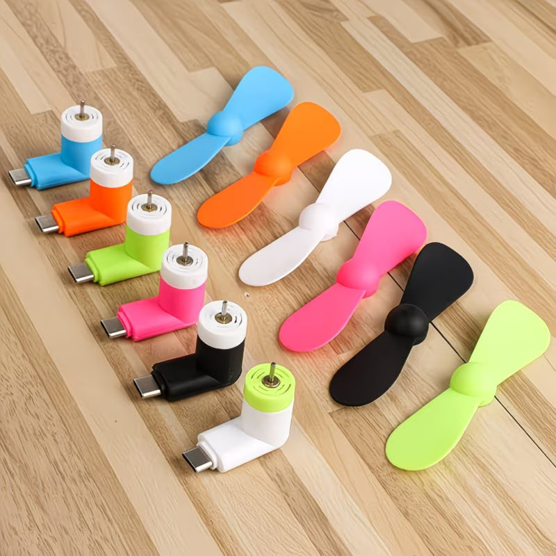 Type C Portable Cooling Fan - Mini USB Cooling Fan