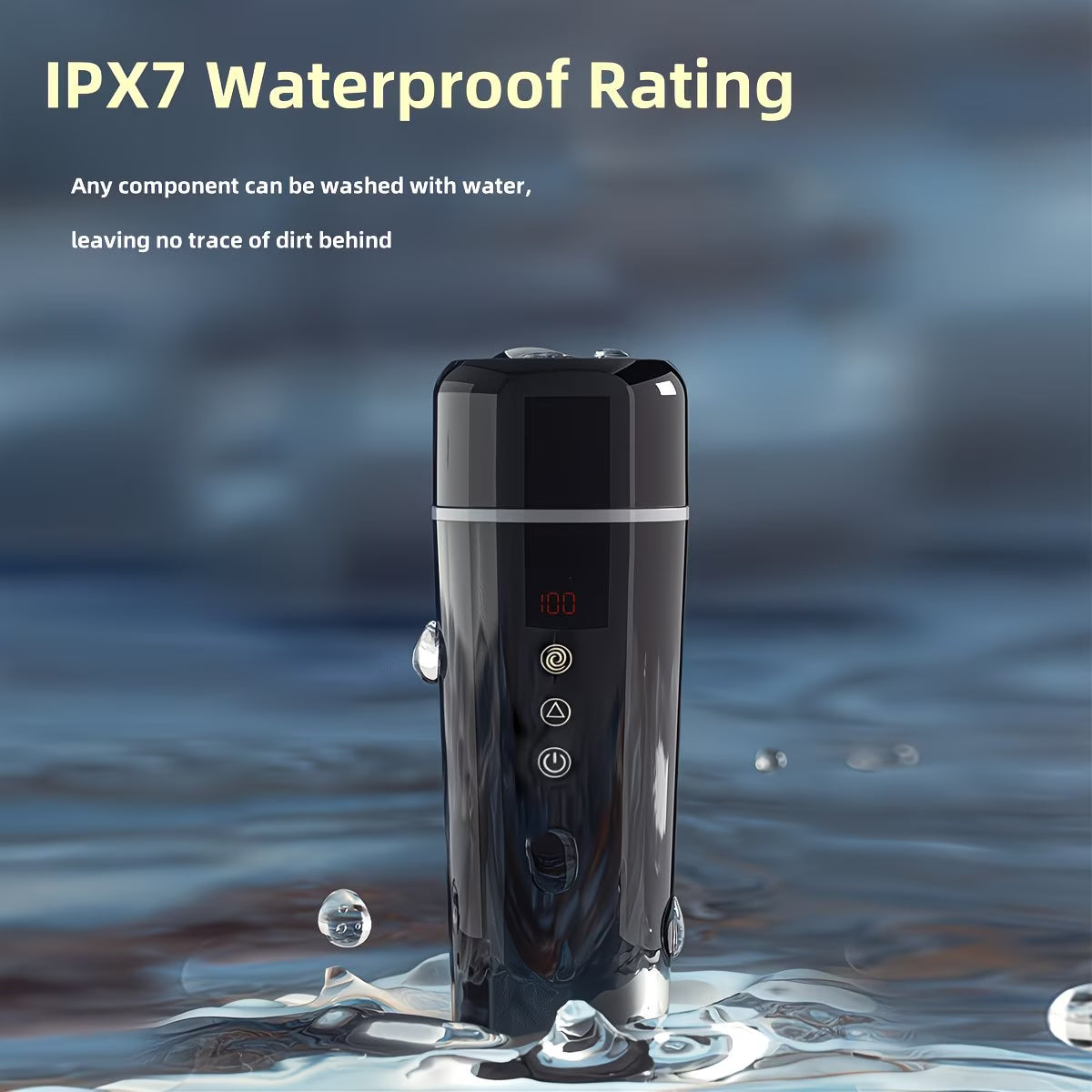 Portable Electric Kettle - Automatic Stir Function