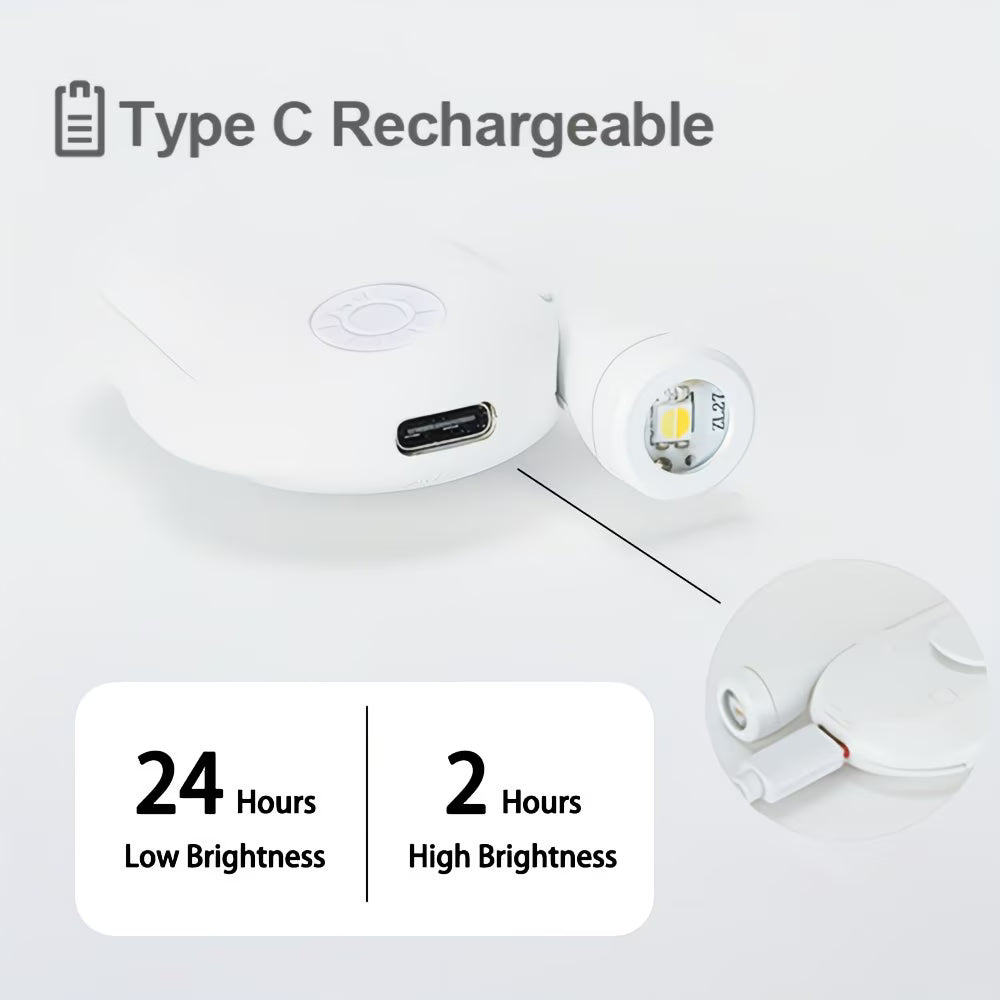 Reading Book Light - Adjustable Brightness in Three Colors