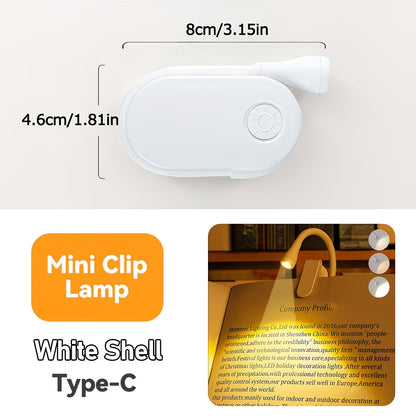 Reading Book Light - Adjustable Brightness in Three Colors