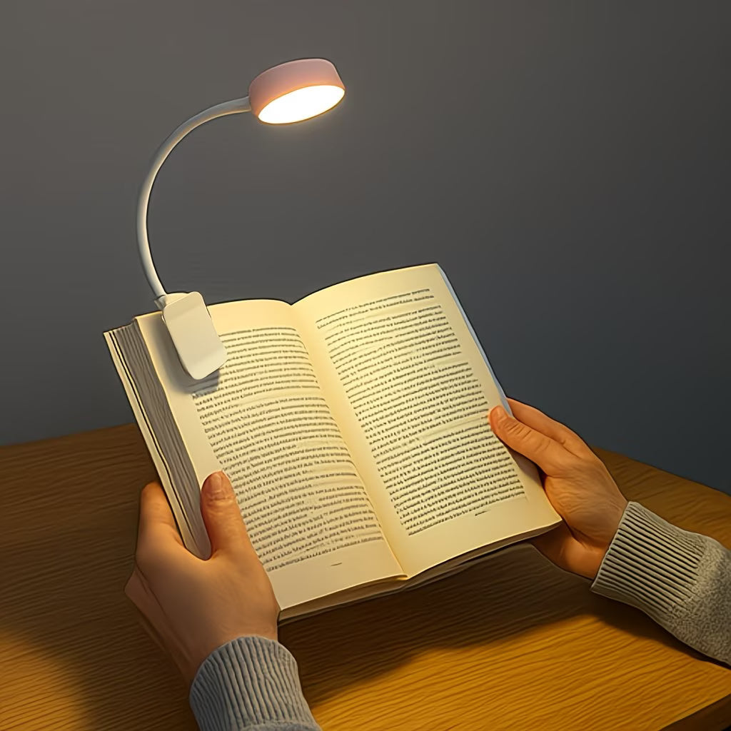 Reading Book Light - Adjustable Brightness in Three Colors