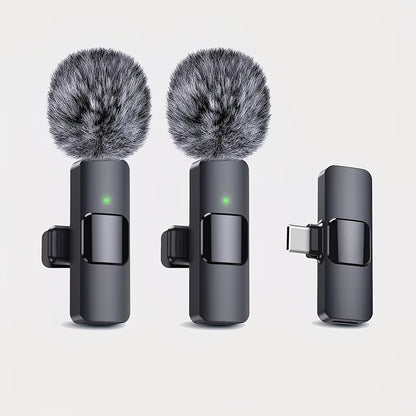 Wireless Microphones - Noise Cancelling Lapel Microphone