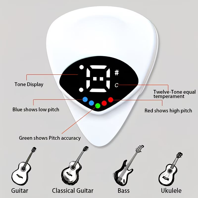 Guitar Tuner - Digital Guitar Pick Tuner