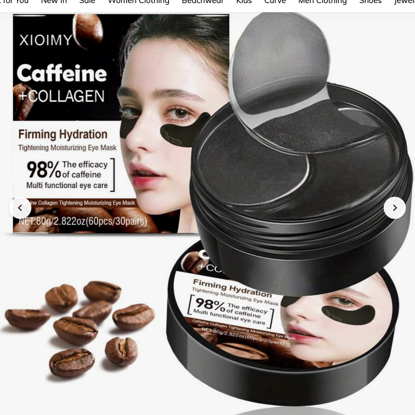 Eye Patches - Enriched with Collagen and Caffeine