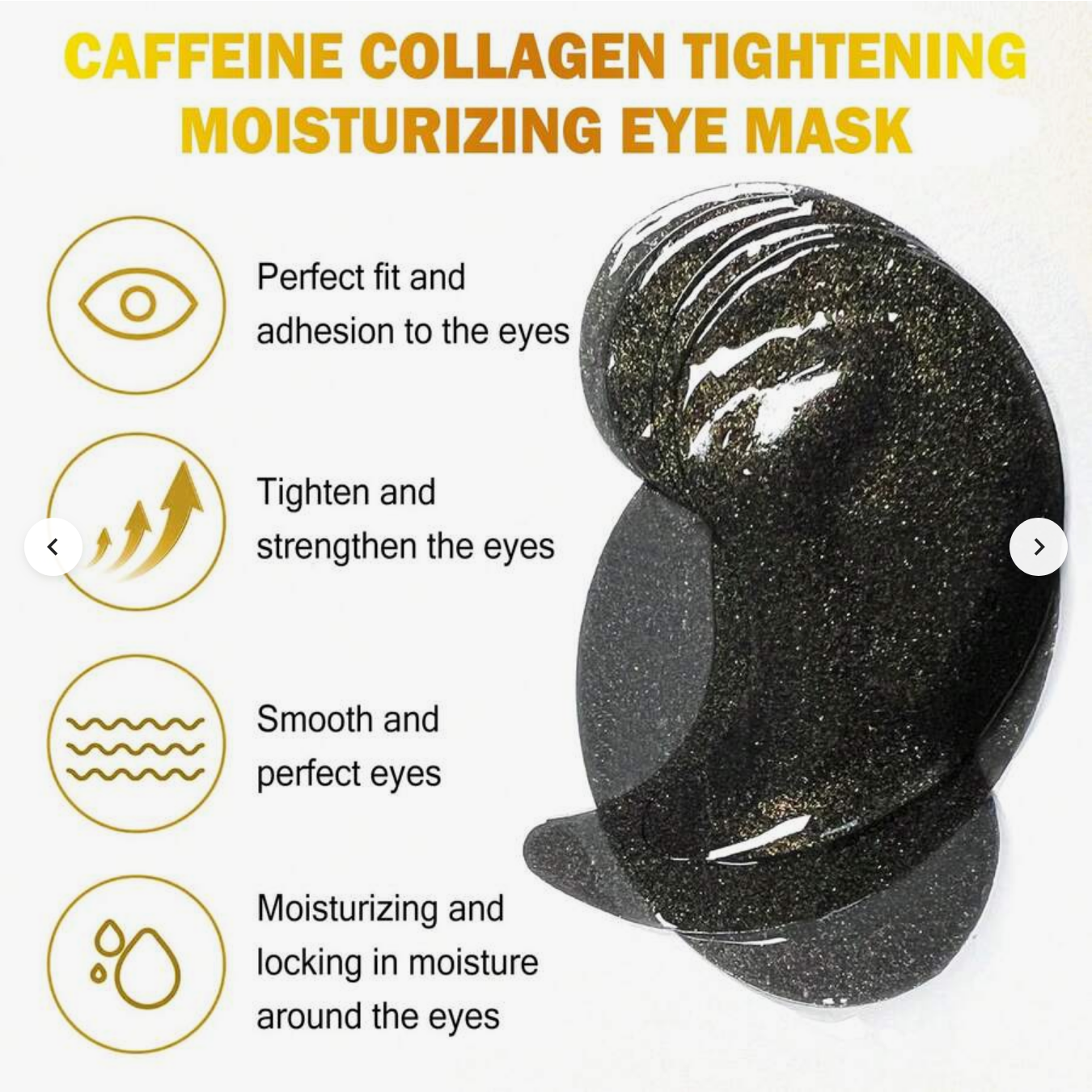 Eye Patches - Enriched with Collagen and Caffeine