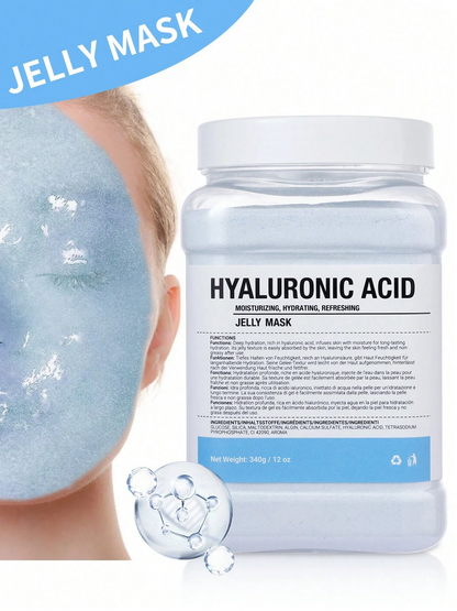 Hyaluronic Acid, Gold And Rose Jelly Face Mask