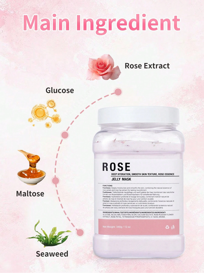 Rose, Gold And Hyaluronic Acid Gel Face Mask