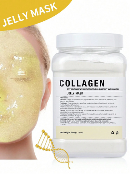 Collagen, Gold And Hyaluronic Acid Gel Face Mask