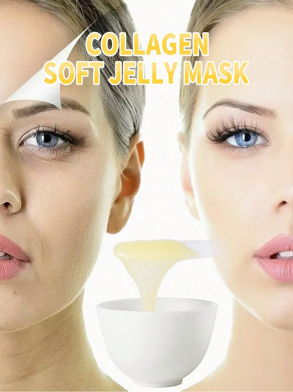 Collagen, Gold And Hyaluronic Acid Gel Face Mask