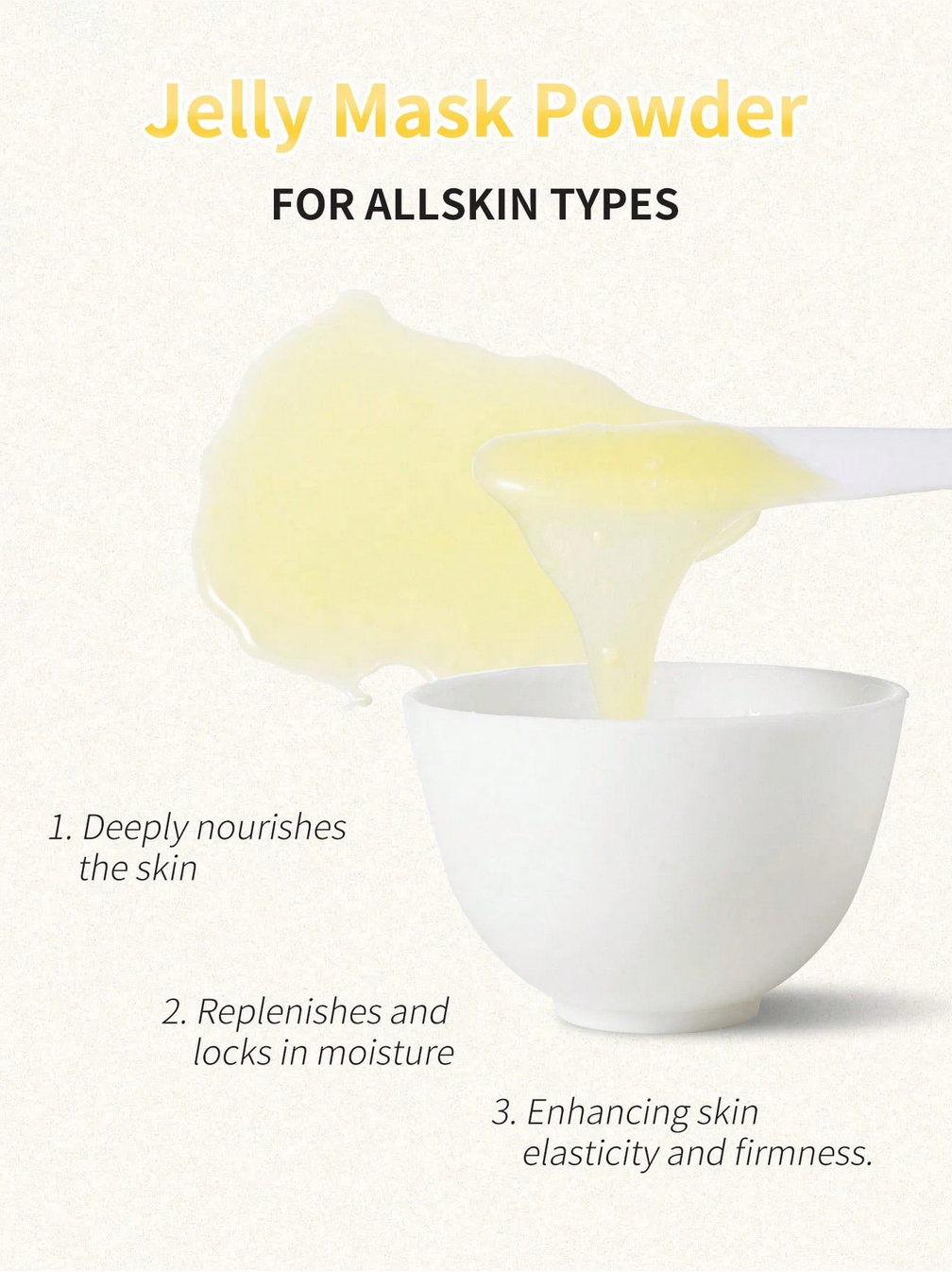 Collagen, Gold And Hyaluronic Acid Gel Face Mask