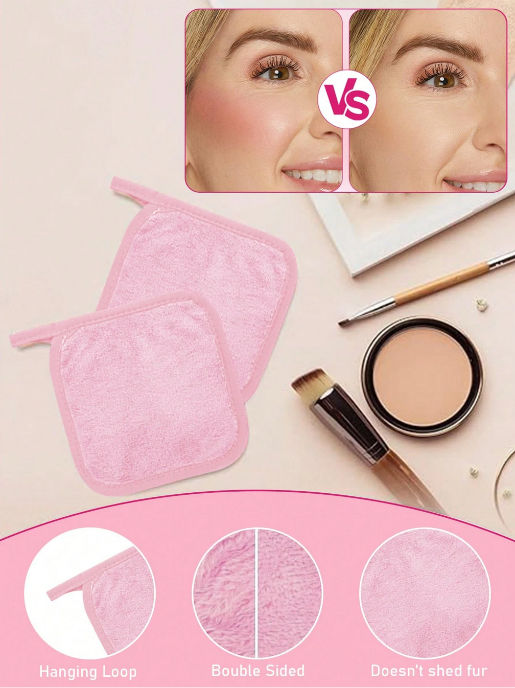 Make-up Removal Facial Cleansing Cloths