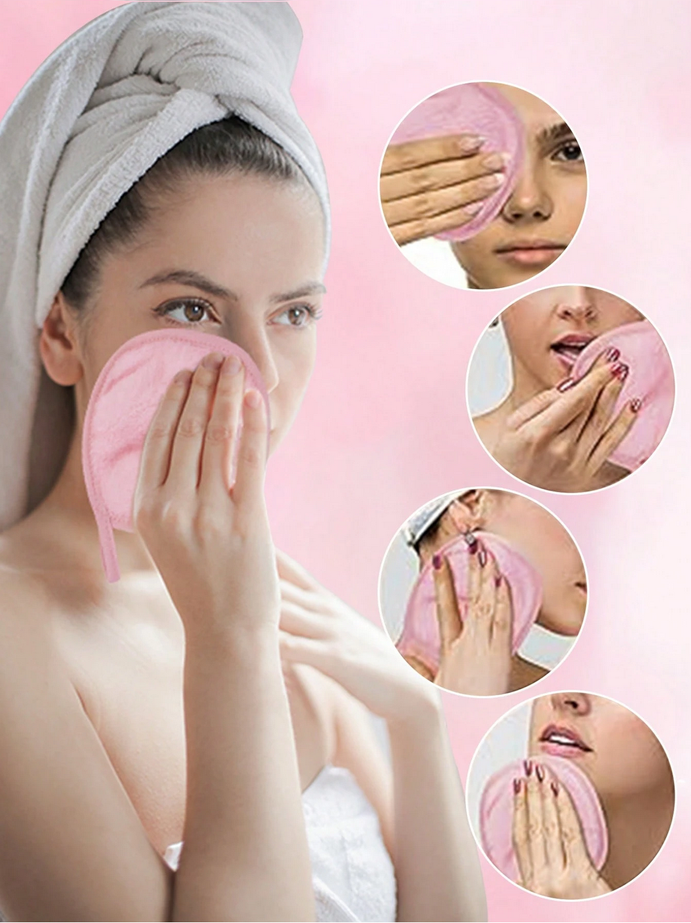Make-up Removal Facial Cleansing Cloths