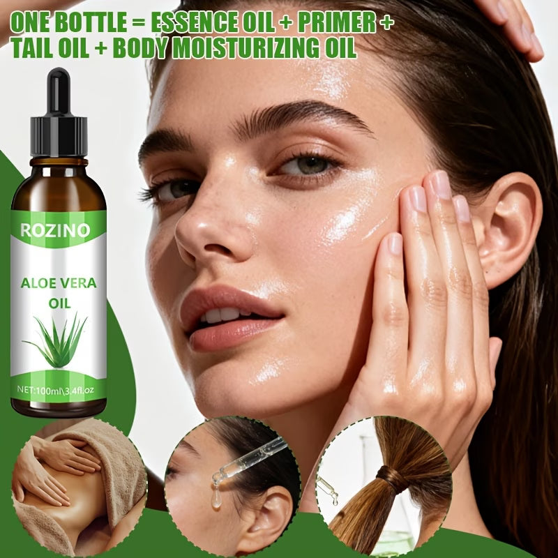 Aloe Vera Essential Oil - 100% Pure Plant Natural Aloe Vera Essential Oil