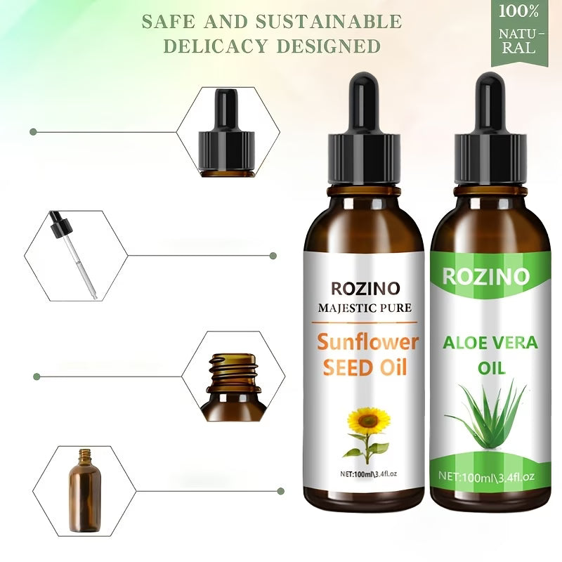 Aloe Vera Essential Oil - 100% Pure Plant Natural Aloe Vera Essential Oil