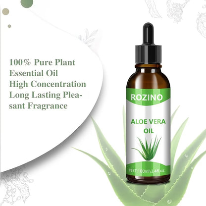 Aloe Vera Essential Oil - 100% Pure Plant Natural Aloe Vera Essential Oil