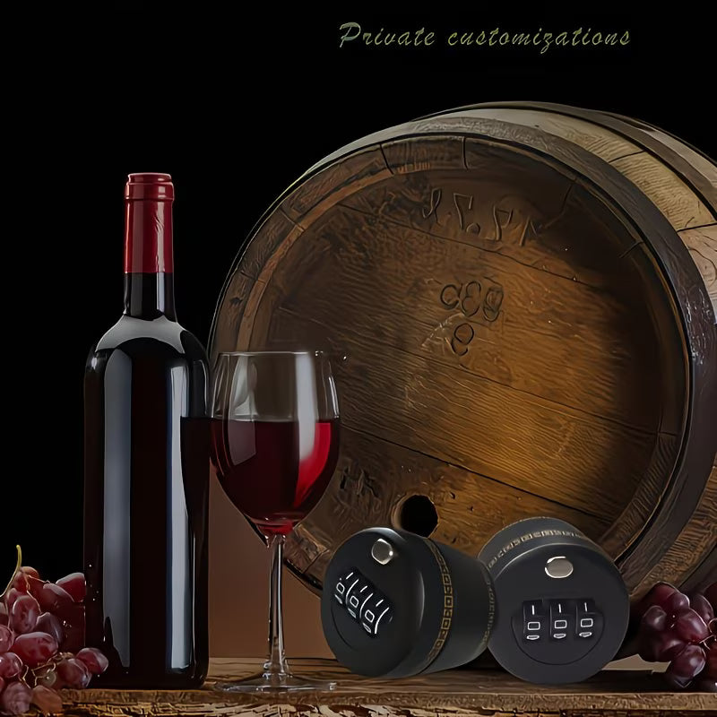 Digital Cap Lock - Suitable for Wine And Alcohol Bottles