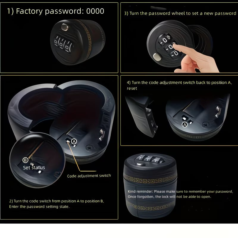 Digital Cap Lock - Suitable for Wine And Alcohol Bottles