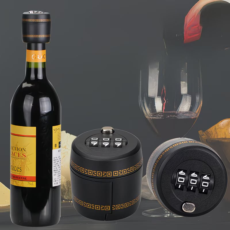 Digital Cap Lock - Suitable for Wine And Alcohol Bottles