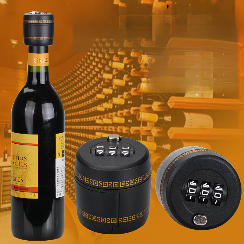 Digital Cap Lock - Suitable for Wine And Alcohol Bottles