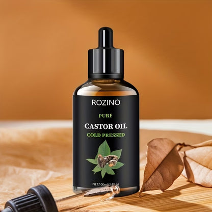 100% Pure Cold Pressed Unrefined Castor Oil