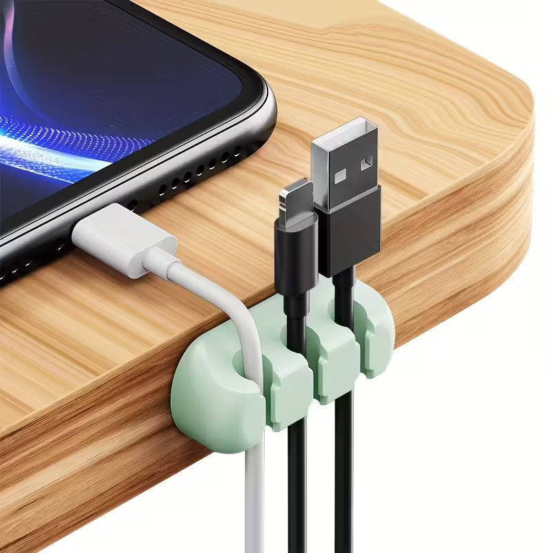 Cable Organizer - Strong Self Adhesive Silicone Cable Organizer