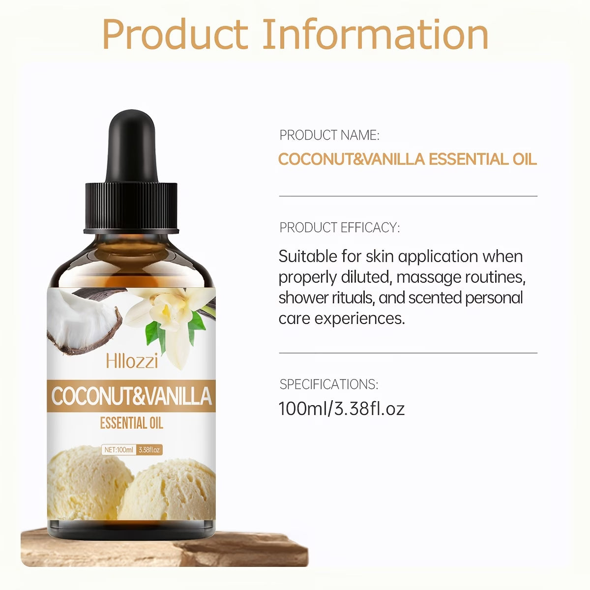 Coconut And Vanilla Essential Oil