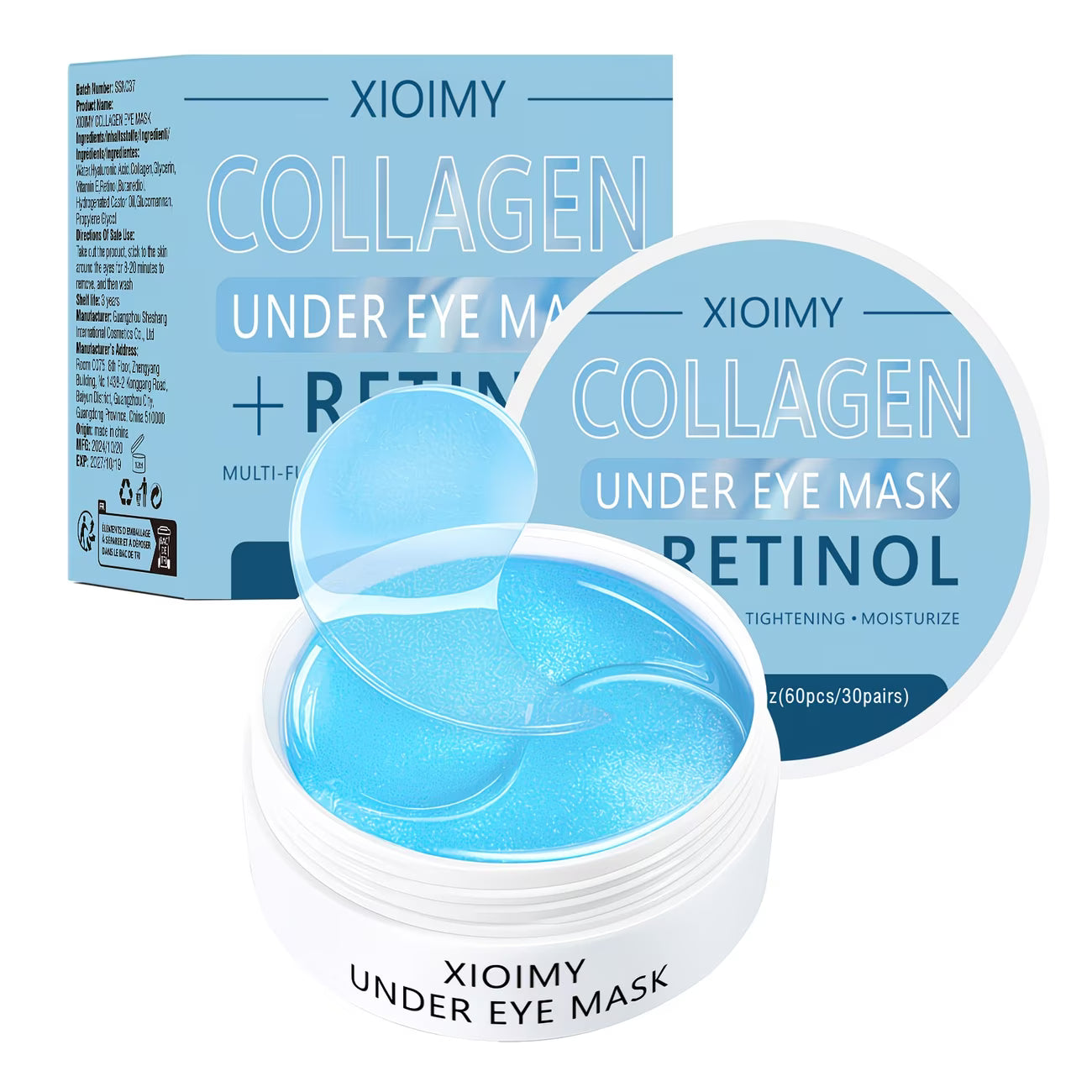 Eye Patches - Enriched with Collagen and Retinol