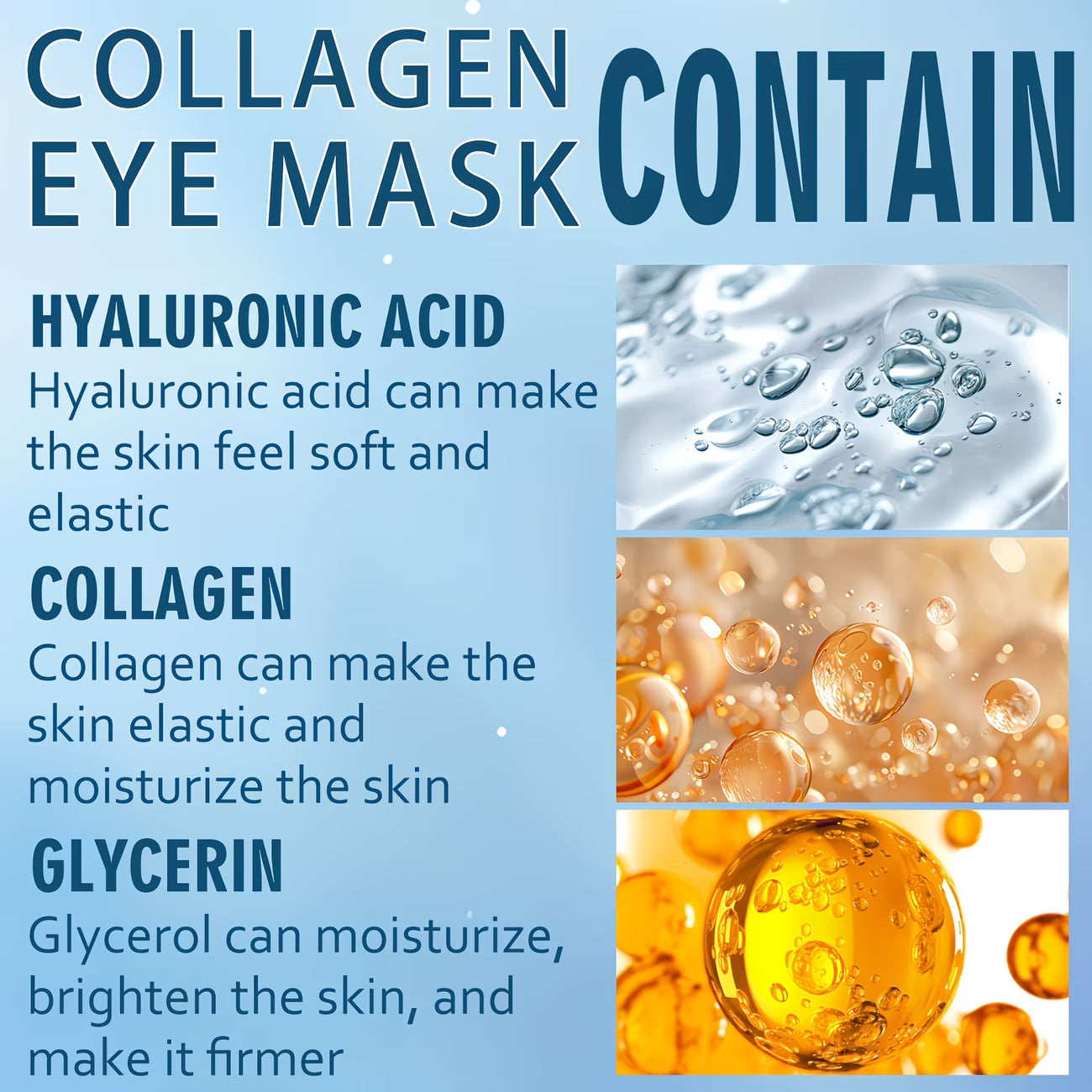 Eye Patches - Enriched with Collagen and Retinol