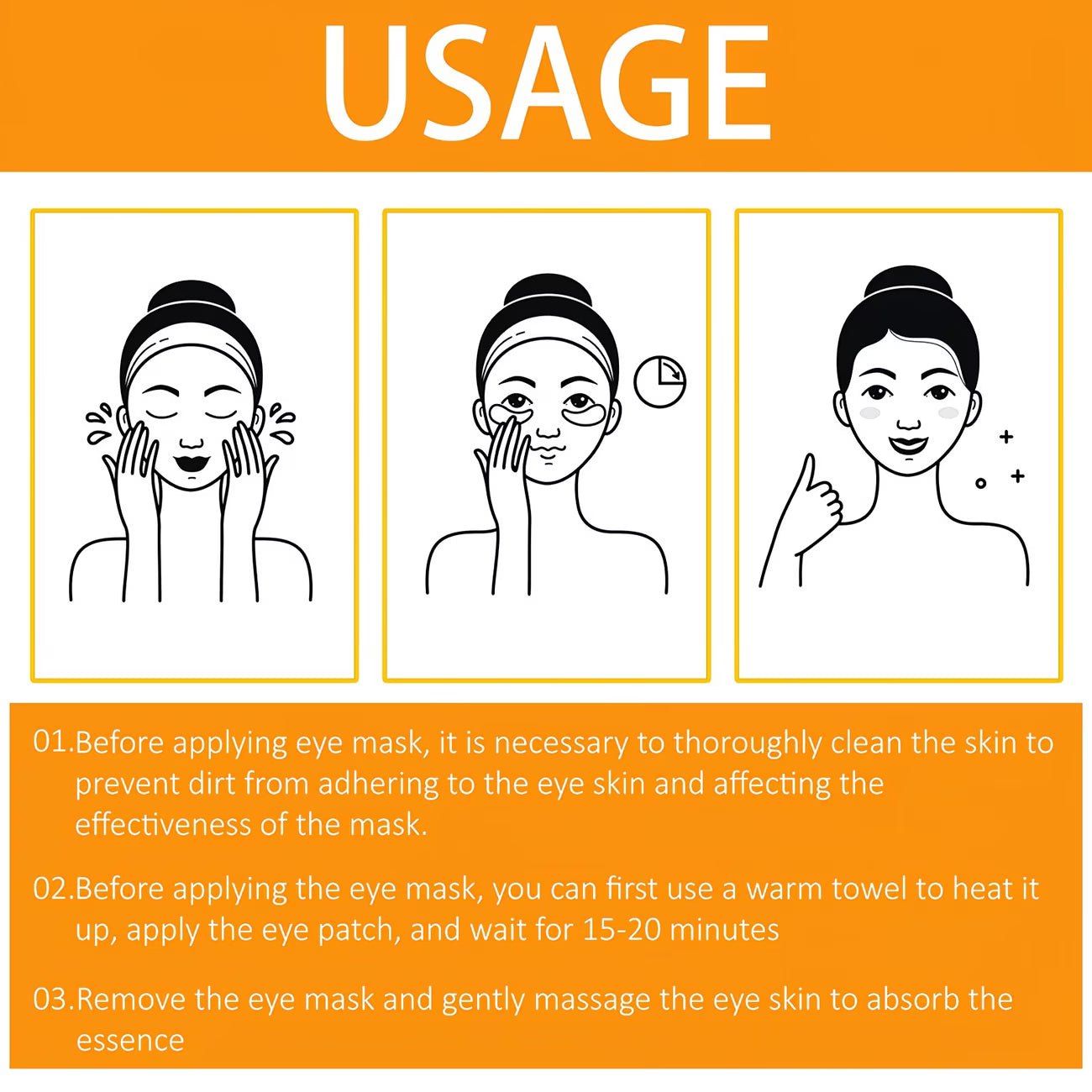 Eye Patches - Enriched with Turmeric and Vitamin C