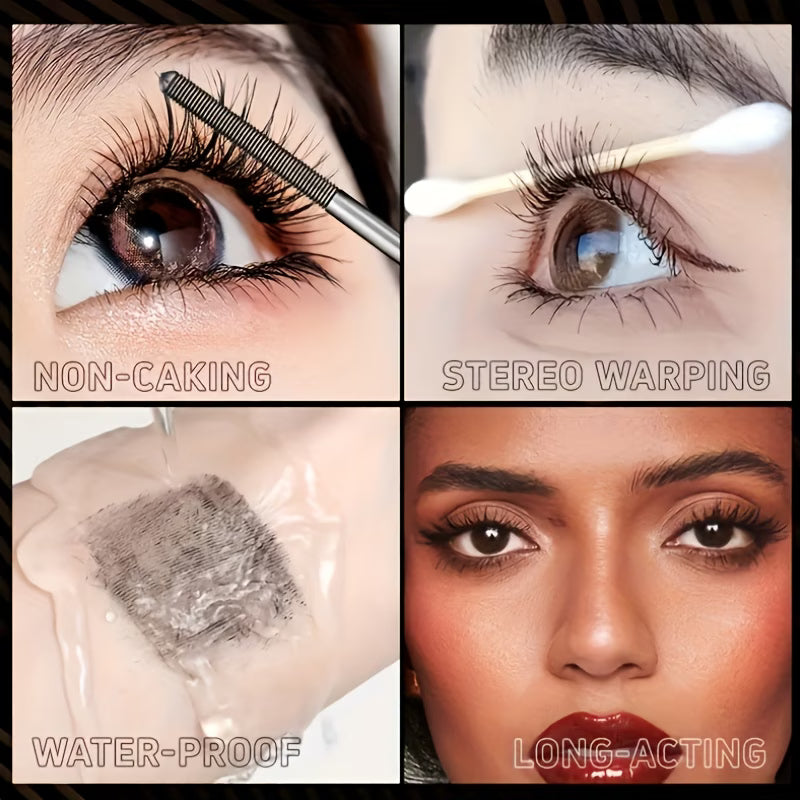 3 x Waterproof Eyelash Mascara - Plant Based