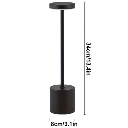 LED Touch Lamp - Cordless, Rechargable and 3 Color function