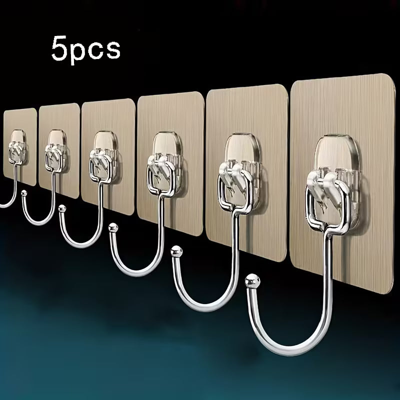 Large No-Drill Wall Hooks