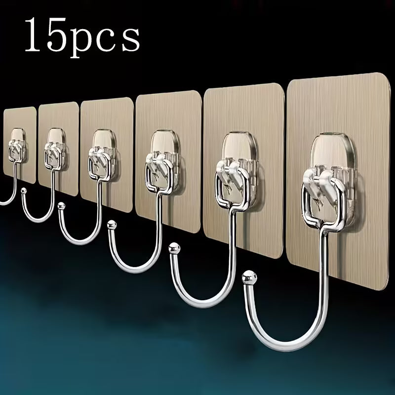 Large No-Drill Wall Hooks
