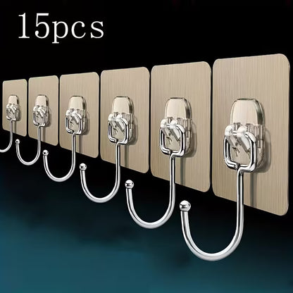 Large No-Drill Wall Hooks