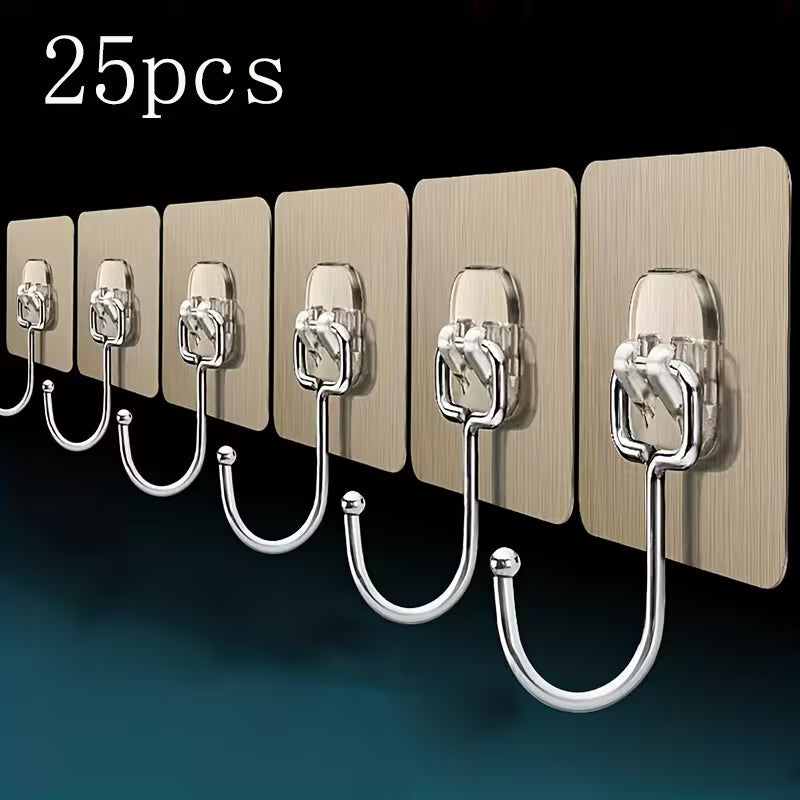 Large No-Drill Wall Hooks