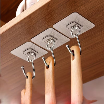 Large No-Drill Wall Hooks