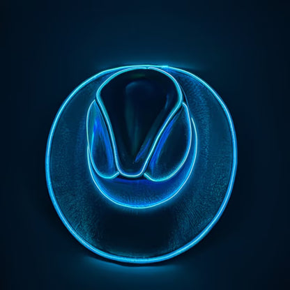 LED Light Cowboy Hat