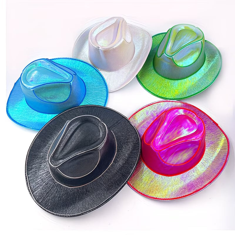 LED Light Cowboy Hat