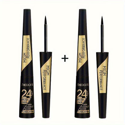 2 x Durable Waterproof Eyeliners - Fast Drying