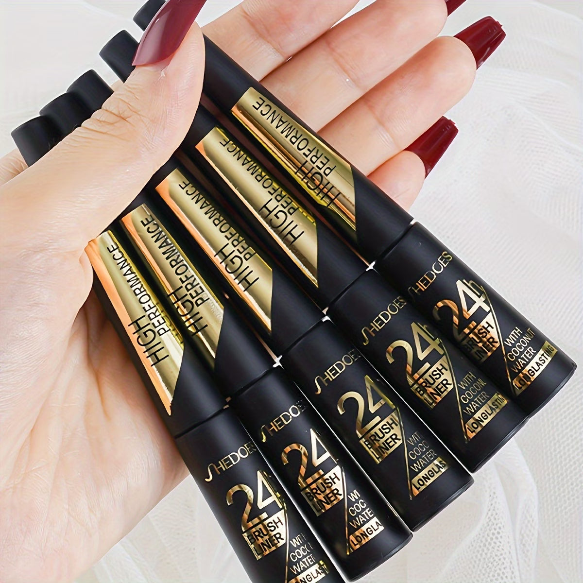 2 x Durable Waterproof Eyeliners - Fast Drying